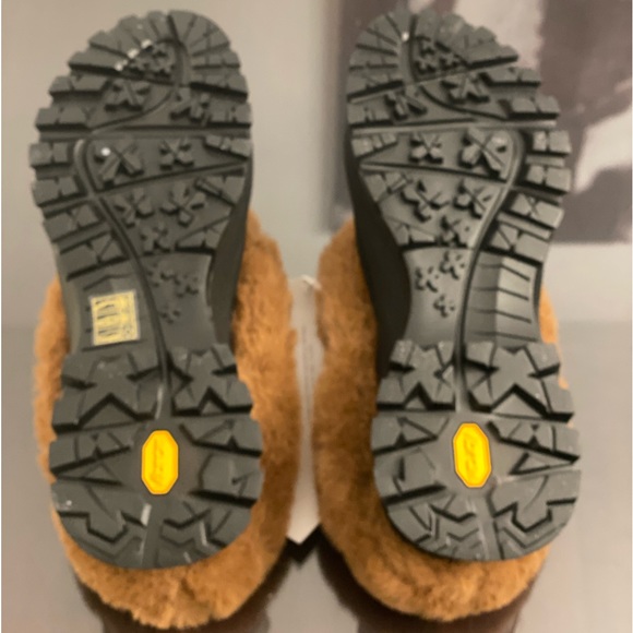 BRAND NEW Stella McCartney vegan fur & vegan leather sling back clogs - Picture 2 of 7